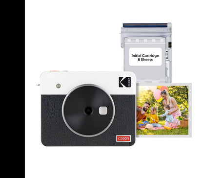 KODAK Mini Shot 3 Retro 4PASS 2-In-1 Instant Digital Camera and Photo Printer (3X3 Inches)
