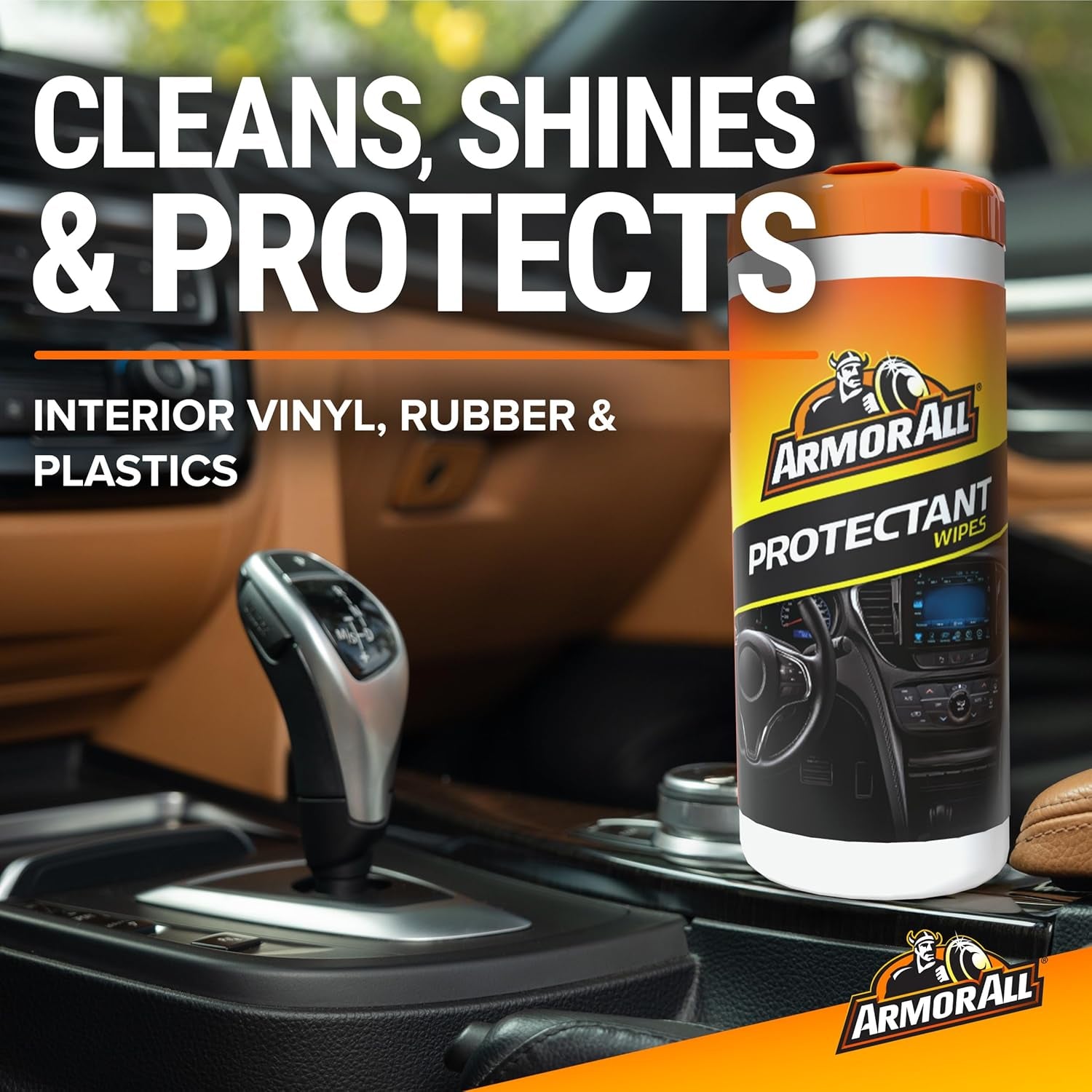 Original Protectant Wipes by , Car Interior Cleaner Wipes with UV Protection to Fight Cracking & Fading, 30 Count