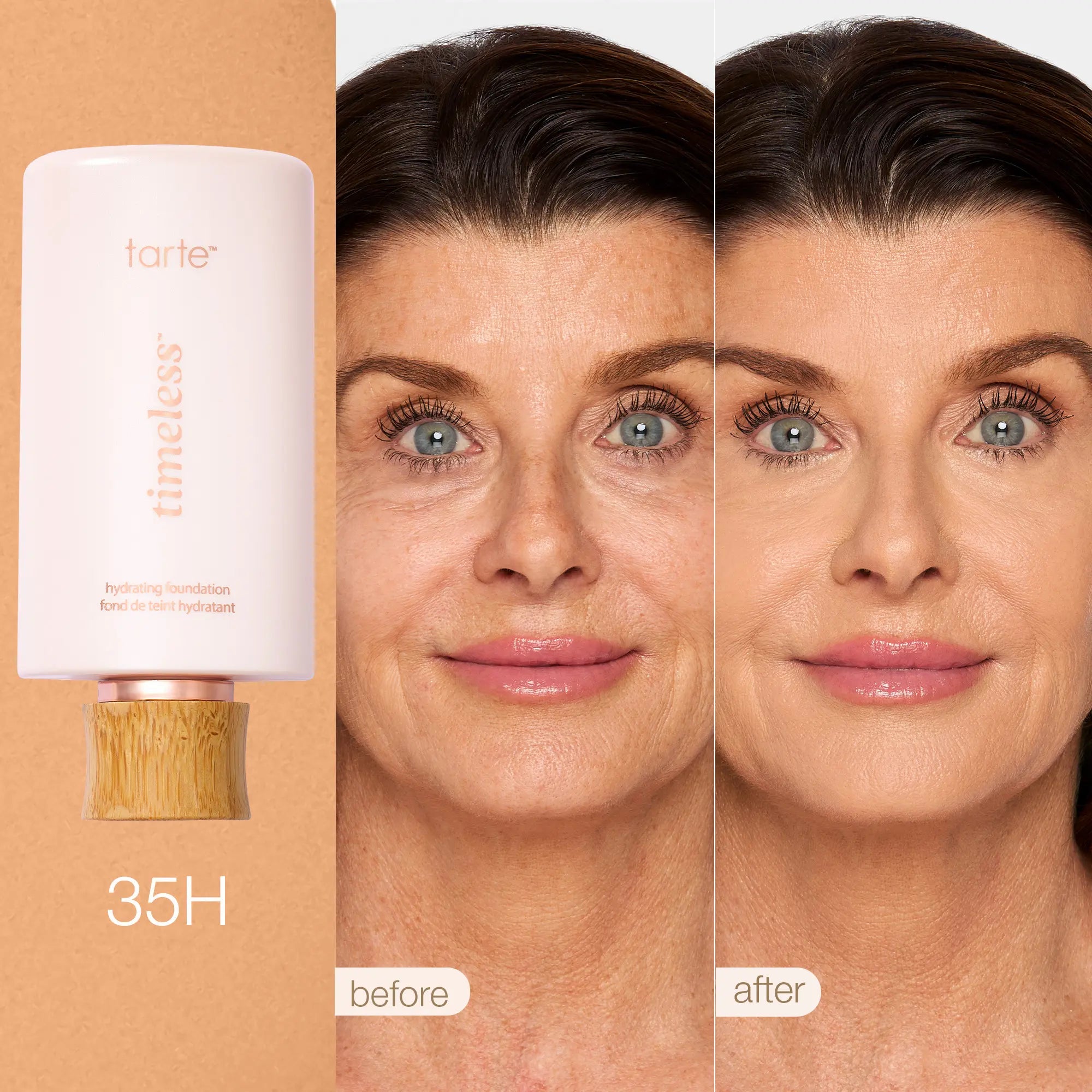 Tarte Timeless Hydrating Foundation & Serum Foundation Brush - Full Coverage Serum Foundation + FREE Brush