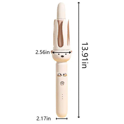 Pretihom Fully Automatic Electric Curling Stick 32Mm Large Curling Tool for Comfortable Hair Care