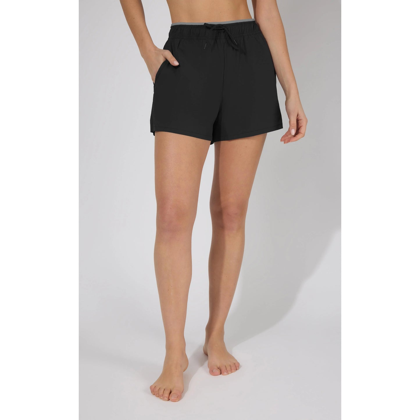 Stretch Woven 2 in 1 Running Short