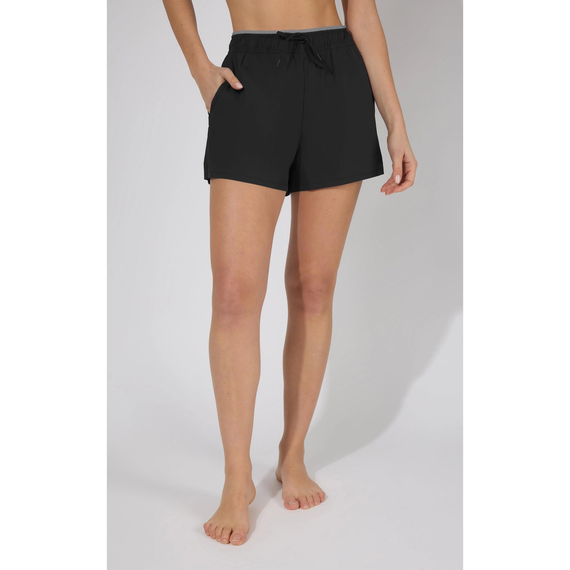 Stretch Woven 2 in 1 Running Short