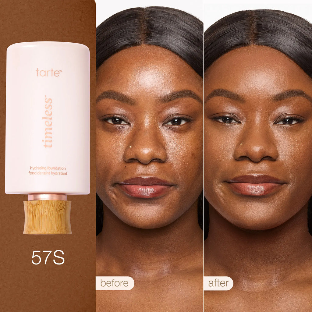 Tarte Timeless Hydrating Foundation & Serum Foundation Brush - Full Coverage Serum Foundation + FREE Brush