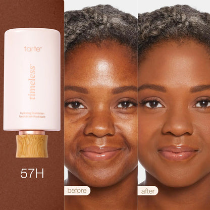 Tarte Timeless Hydrating Foundation & Serum Foundation Brush - Full Coverage Serum Foundation + FREE Brush