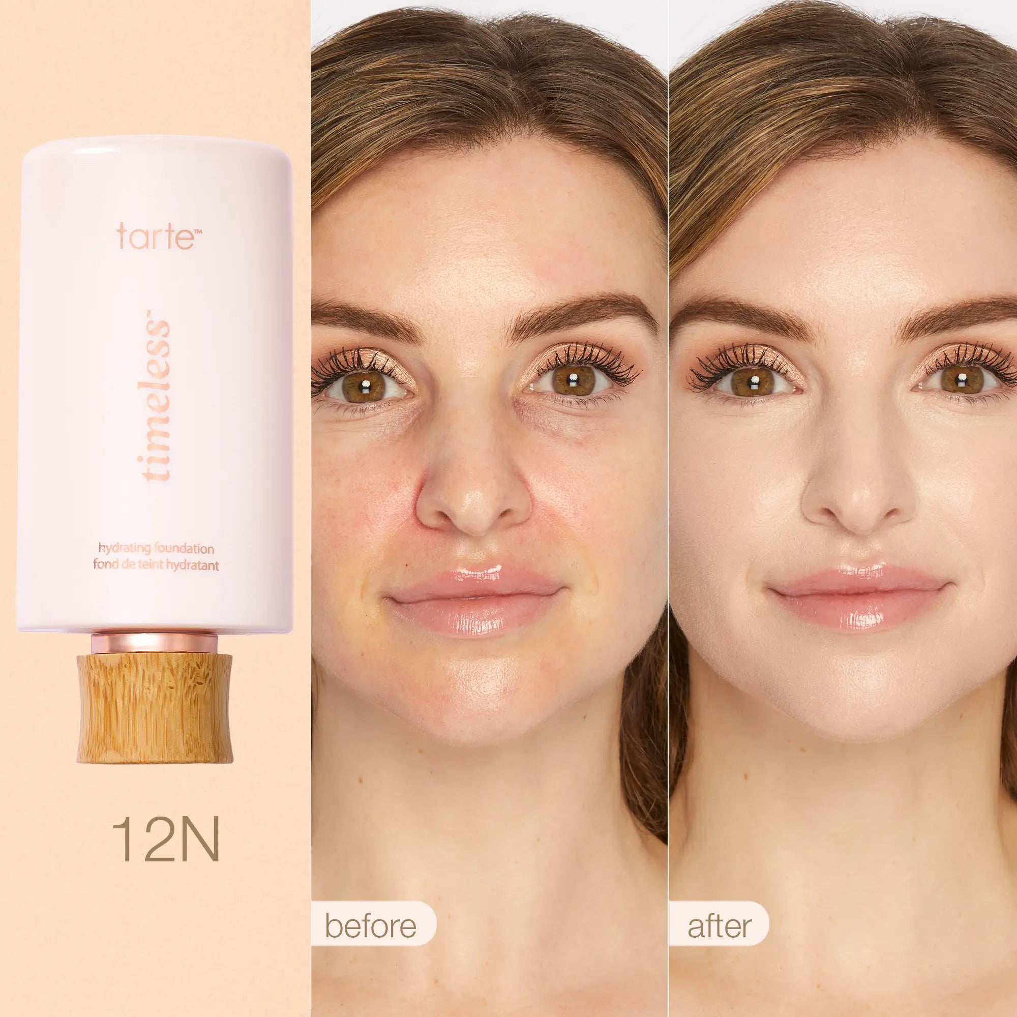Tarte Timeless Hydrating Foundation & Serum Foundation Brush - Full Coverage Serum Foundation + FREE Brush