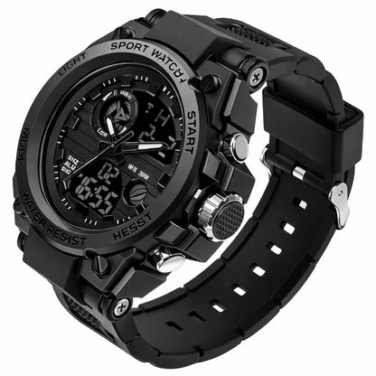 Men’S Outdoor Performance Watch – Dual Display & All-Weather Durability
