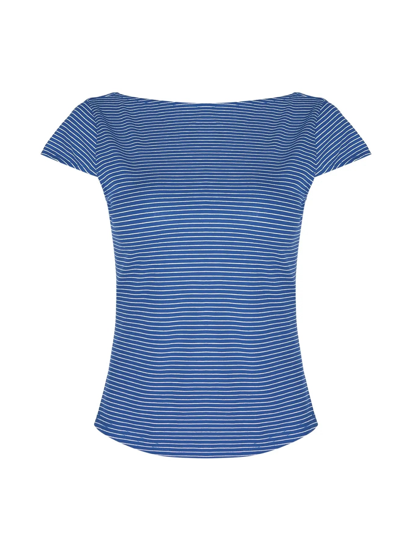Striped Backless Short Sleeve Fitted T-Shirt Casual Chic Minimalist Summer Top Women'S Fashion Tee Womenswear