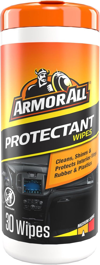 Original Protectant Wipes by , Car Interior Cleaner Wipes with UV Protection to Fight Cracking & Fading, 30 Count