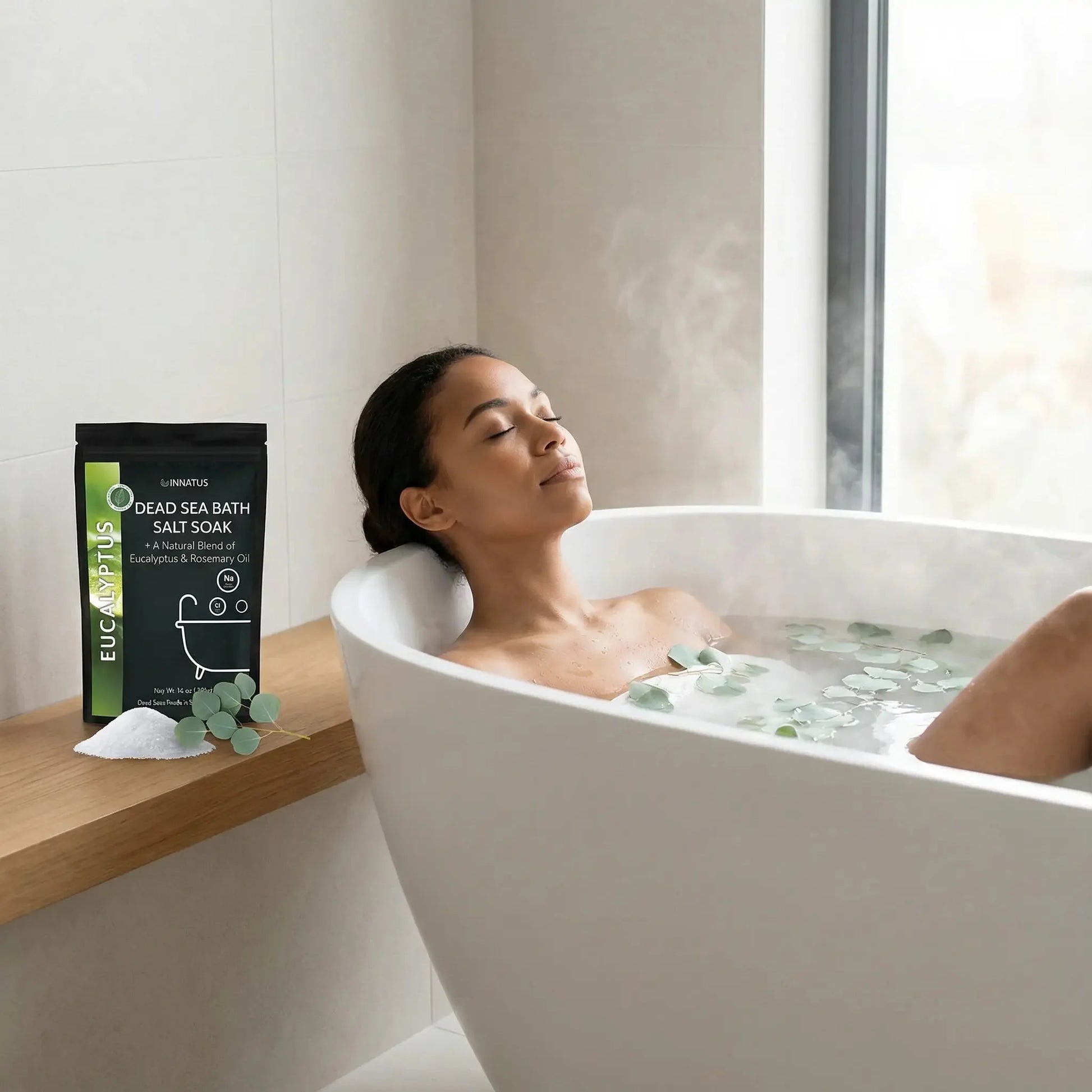 Dead Sea Bath Soak with Eucalyptus Oil Blend