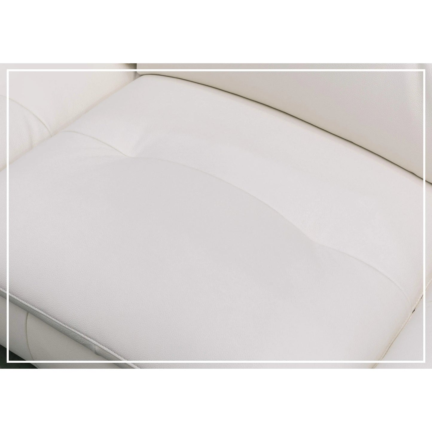 Klaussner Bravello Leather Motion Power Reclining Sofa