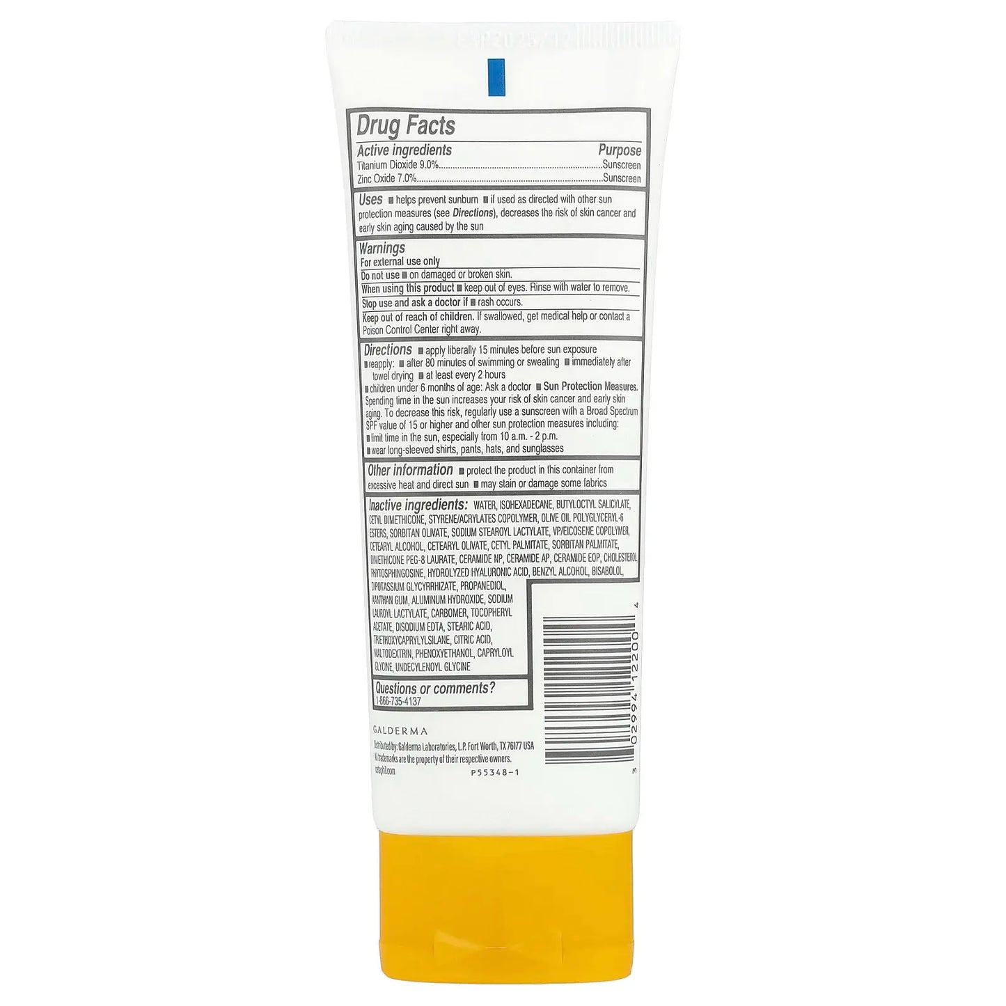 Cetaphil Sheer Mineral Sunscreen, SPF 50, 3 Fl Oz (89 Ml) | HSA/FSA Eligible