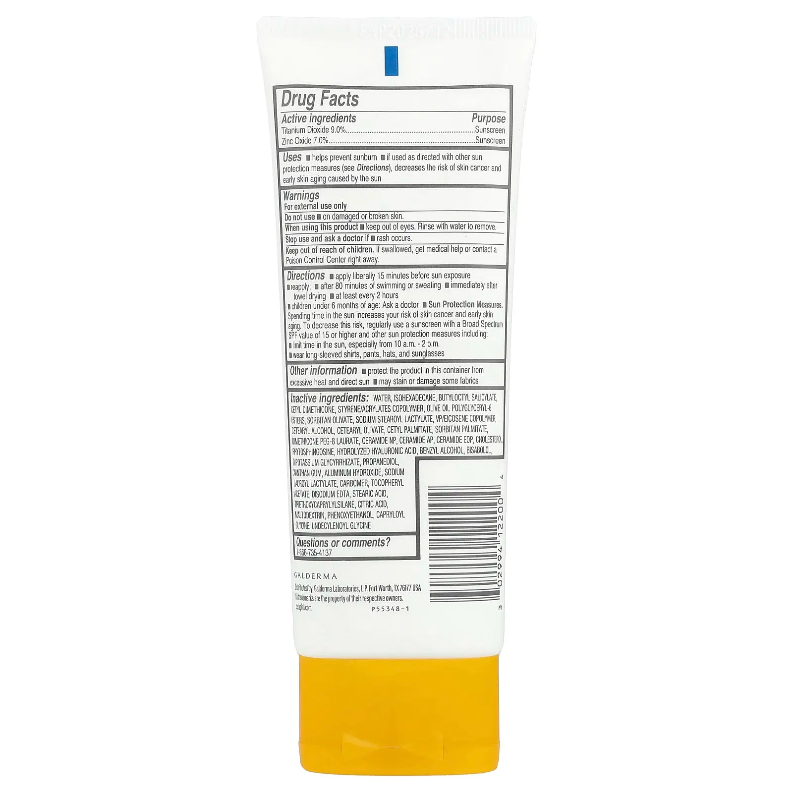 Cetaphil Sheer Mineral Sunscreen, SPF 50, 3 Fl Oz (89 Ml) | HSA/FSA Eligible
