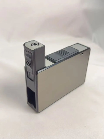 New 2-In-1 Storage Case & Lighter, Premium Gift for Boyfriend & Father, Elegant Business Gift.Giftforhim Businessgift Premiumlighter 2In1Tool