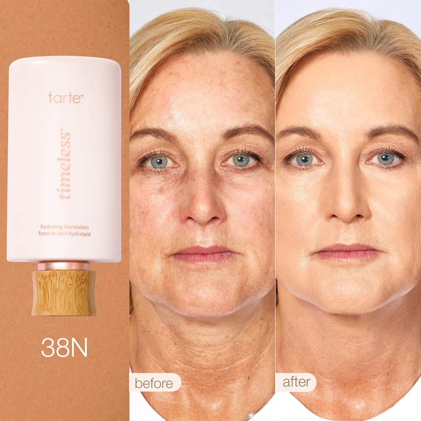 Tarte Timeless Hydrating Foundation & Serum Foundation Brush - Full Coverage Serum Foundation + FREE Brush