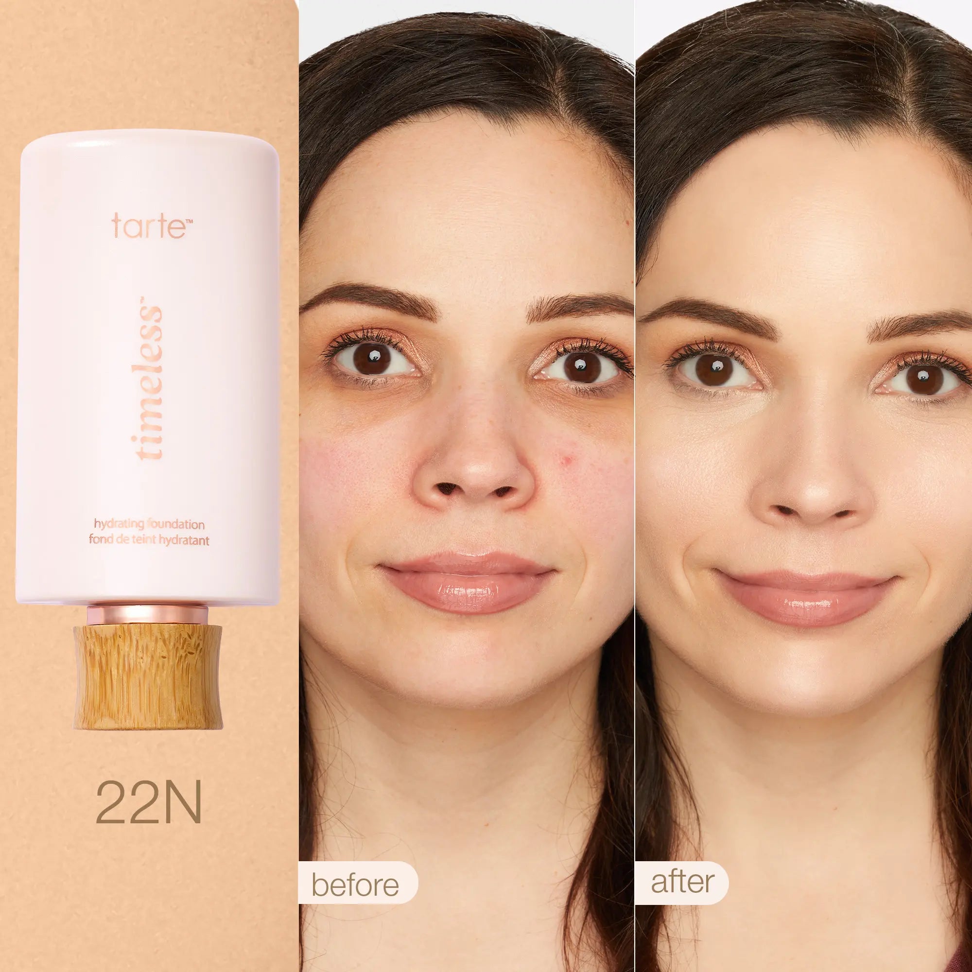 Tarte Timeless Hydrating Foundation & Serum Foundation Brush - Full Coverage Serum Foundation + FREE Brush