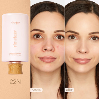 Tarte Timeless Hydrating Foundation & Serum Foundation Brush - Full Coverage Serum Foundation + FREE Brush