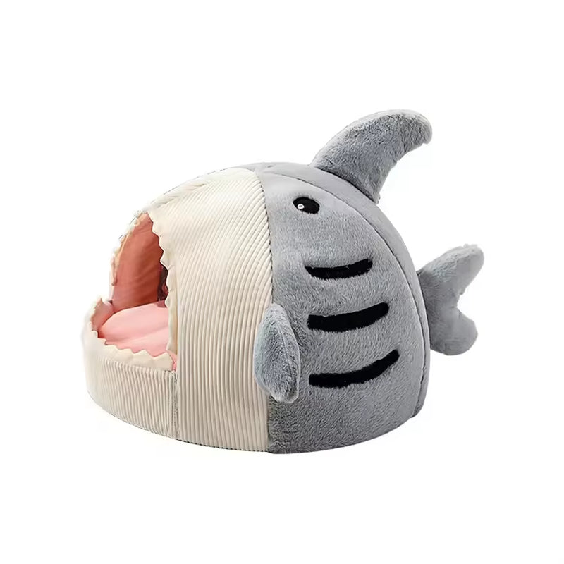 Wholesale Custom Luxury Modern Winter round Shape Soft Plush Cat Nest Bed Large Non-Slip Bottom Warm Pet Dog Calming House