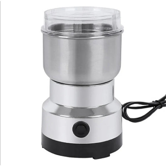 Mini Electric Grinder 300Ml Ultrafine Pulverizer for Baby Food Coffee Spice Pepper Grain Mill with 2/4 Blades for Household Use