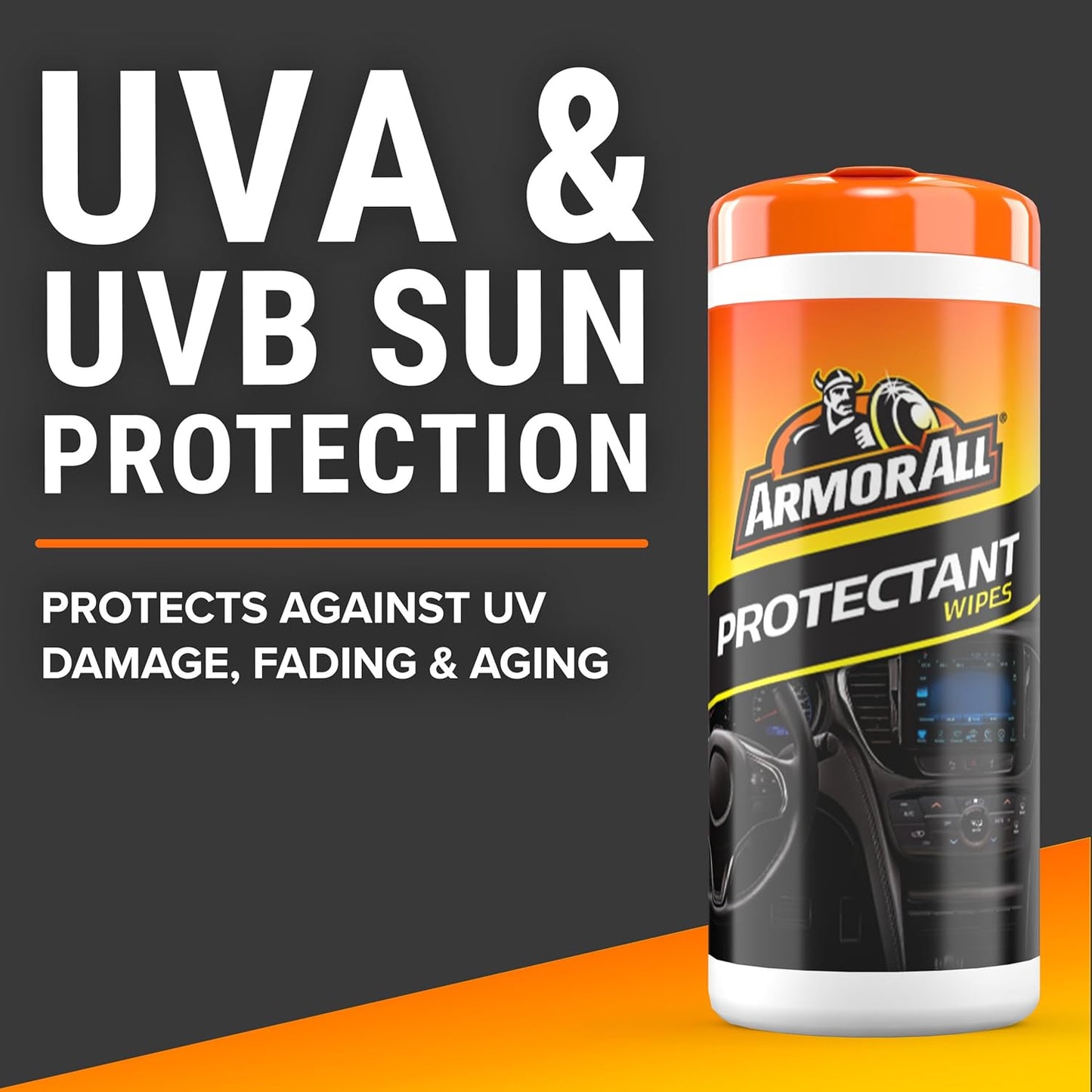 Original Protectant Wipes by , Car Interior Cleaner Wipes with UV Protection to Fight Cracking & Fading, 30 Count