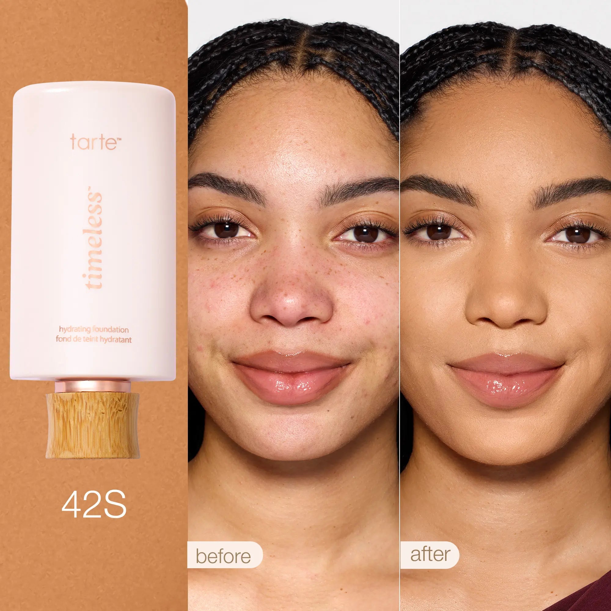 Tarte Timeless Hydrating Foundation & Serum Foundation Brush - Full Coverage Serum Foundation + FREE Brush
