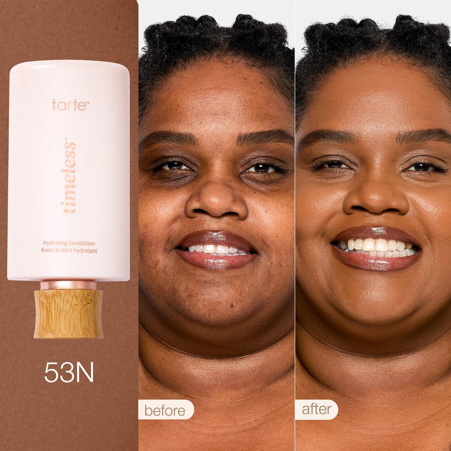 Tarte Timeless Hydrating Foundation & Serum Foundation Brush - Full Coverage Serum Foundation + FREE Brush