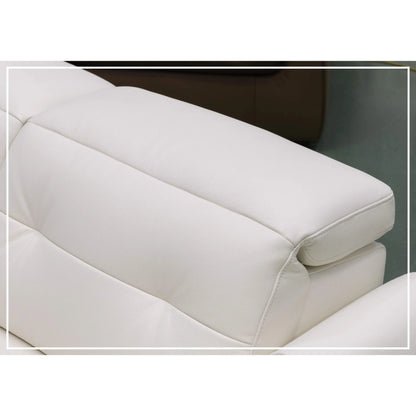 Klaussner Bravello Leather Motion Power Reclining Sofa